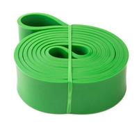 Gvvsjgdbis Bande de résistance élastique en latex robuste pour exercices de force, tractions auxiliaires, 4,4 cm, vert