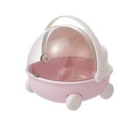 Gvvsjgdbis Berceau de Rangement pour Poupée, Parfait pour Le Rangement des Poupées, Boîte de Rangement pour Articles Divers, Rose