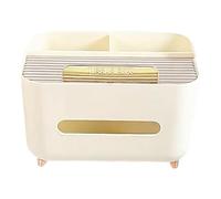 Gvvsjgdbis Boîte à mouchoirs pour salon, bureau, table basse, chambre à coucher, style crème, boîte de rangement avec télécommande B