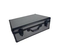 Gvvsjgdbis Boîte à outils en fibre de carbone en aluminium - Valise d'équipement - Sac de transport rigide pour instrument - Boîte à outils portable B