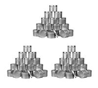 Gvvsjgdbis Boîte de Bougie de 54 Pièces, 4 Oz, Récipients de Bougie pour la Fabrication de Bougies de DIY, Récipient de Bougie, Outils de Fabrication de Bougie à la Main