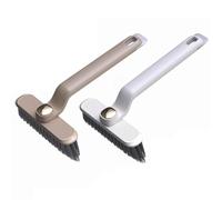 Gvvsjgdbis Brosse de nettoyage multifonctionnelle, rotative à 360 degrés, sans coins, brosse à joints en poils durs B