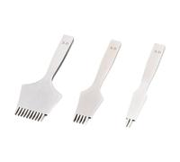 Gvvsjgdbis Burin à cuir de style français poli en acier pour le travail du cuir, 3 mm