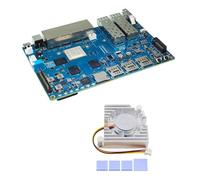 Gvvsjgdbis Carte de développement de routeur Banana Pi -R4 4 Go de RAM MT7988A haute performance avec dissipateur thermique