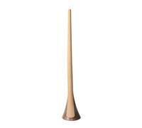 Gvvsjgdbis Chausse-Pied Extra Long en Bois, Manche Ergonomique pour Femmes Âgées et Enceintes, Chausse-Pied Autoportant Jaune