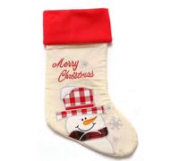 Gvvsjgdbis Chaussettes de Noël, décoration de vacances classique et sac à bonbons