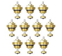 Gvvsjgdbis Collecteur de chauffage au sol, lot de 6 soupapes de retour M30 x 1,5, noyau de valve thermostatique