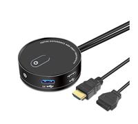Gvvsjgdbis Commutateur de bureau pour ordinateur de bureau Internet Cafe universel USB 3.0 Bouton d'extension d'alimentation externe facile à installer, USB interne sans audio