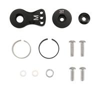 Gvvsjgdbis Corne de bras servo réglable en métal 25T pour -4 axiaux SCX10 1/10 RC voitures, hélicoptères, bateaux, pièces de mise à niveau, M, A