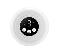 Gvvsjgdbis Coupe-ongles électrique rotatif à 360° Automatique Tondeuse Adulte Bébé orteils Ciseaux Pédicure Doigt Manucure Blanc