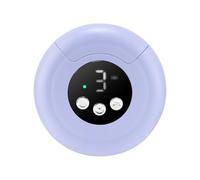 Gvvsjgdbis Coupe-ongles électrique rotatif à 360 ° - Tondeuse automatique - Ciseaux pour orteils de bébé - Pédicure - Manucure - Puple