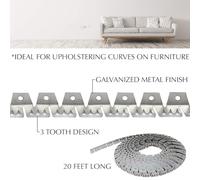 Gvvsjgdbis Courbe de Courbe D'Attaque Flexible en Métal D'Ameublement pour Une Installation Facile pour Les Meubles, Les Chaises, Le Canapé