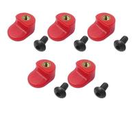 Gvvsjgdbis Crochet de Garde-Boue Arrière de Scooter Électrique M365 Corps de Scooter Crochet de Force Pliable Rouge