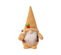 Gvvsjgdbis Décorations de Noël, poupée sans visage en peluche E-Lf Ornements Pendentif Maison Nouvel An Décorations de Noël B Facile à utiliser 29 x 18 x 10 cm