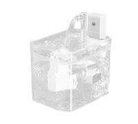 Gvvsjgdbis Distributeur d'eau potable à circulation automatique débranché Fontaine à induction sans fil 1,5 l Grande fontaine à eau pour animaux domestiques A