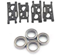 Gvvsjgdbis Ensemble de bras oscillant avant et arrière avec roulement 144001-1297 pour pièces de voiture RC 144001 1/14 4WD