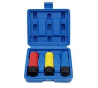 Gvvsjgdbis Ensemble de manchons de protection pour roue motrice, manchon en plastique durable, outils de réparation automobile colorés pour pneus bleus