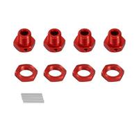 Gvvsjgdbis Ensemble d'écrous hexagonaux en alliage d'aluminium 17 mm 6 mm pour ARRMA Kraton 4S Outcast 4s Pièces de mise à niveau