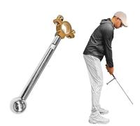 Gvvsjgdbis Entraîneur de swing de golf - Aide à l'entraînement - Balle de golf - Correction de posture - Bâton de swing - Fournitures de golf