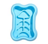 Gvvsjgdbis Gamelle pour Chien, Gamelle Amusante, Gamelle pour Chien, Gamelle pour Chien, Gamelle de Riz, Gamelle pour Chien à Alimentation Lente, Anti-Étouffement et Anti-Vomissement Bleu