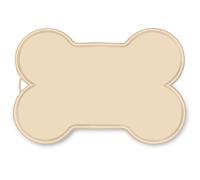 Gvvsjgdbis Grand Tapis de Nourriture pour Chien et Chat 55,9 X 40,6 cm, Antidérapant, Plateau de Nourriture pour Chien en Silicone Imperméable, Facile à Nettoyer