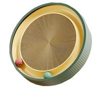 Gvvsjgdbis Griffoir rond pour chat - Jouet pour chat - Plateau tournant - Fournitures pour chat C