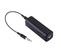Gvvsjgdbis Isolateur de bruit 3,5 mm en boucle de terre pour système audio de voiture et stéréo domestique Noir 1 pièce