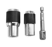 Gvvsjgdbis Jeu de 3 clés à douille taraudeuse, outil d'extraction de taraud avec adaptateur de clé à douille, clé à douille et extracteur de mâchoire réglable