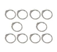 Gvvsjgdbis Jeu de 40 Cordes Acier pour Guitare Basse 4 Cordes