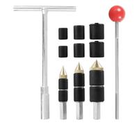 Gvvsjgdbis Kit de bouchon d'eau pour tuyau - Aiguilles d'arrêt d'eau chaude pour réparation rapide de tuyaux d'eau - Outil de rénovation de plomberie