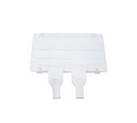 Gvvsjgdbis Kit d'épissure de bande à bobine pour enregistreur à bande - Bloc d'épissure pour ouverture de cassette - Réparation de bande avec deux fixateurs - Blanc