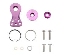 Gvvsjgdbis Klaxon de bras servo réglable en métal 25T pour -4 axiaux SCX10 1/10 RC voitures, hélicoptères, bateaux, pièces de mise à niveau, L, B