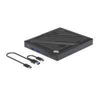 Gvvsjgdbis Lecteur optique externe mobile pour ordinateur de bureau et ordinateur portable universel USB/Type-C/SD/TF Lecture et gravure de pièces d'ordinateur
