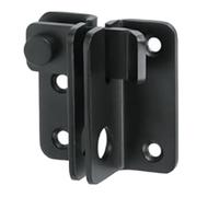 Gvvsjgdbis Loquet coulissant pour porte coulissante pour armoire de grange, cage pour animaux domestiques, jardin, salle de bain, garage, fenêtre, porte coulissante