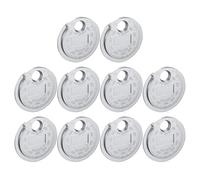 Gvvsjgdbis Lot de 10 bougies d'allumage, outil de mesure d'espace, calibrage de 020 à 100