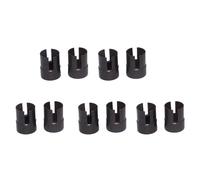 Gvvsjgdbis Lot de 10 coupelles de connexion en acier 8228 pour pièces de voiture RC 1/8 9116 9020 9021 9203 08421 08423 08427 08428