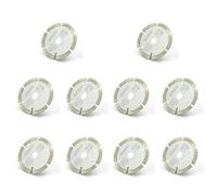 Gvvsjgdbis Lot de 10 lames de scie circulaire diamantées 85 mm 15 mm Alésage de rechange pour Worxsaw WA5038