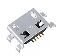 Gvvsjgdbis Lot de 10 mini connecteurs USB 5 broches femelle type B femelle