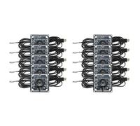 Gvvsjgdbis Lot de 10 modules d'appareil photo 100 degrés 1 MP OV9732 1280 x 720 USB gratuit mise au point manuelle, avec câble de 2 mètres pour Winxp/7/8/10