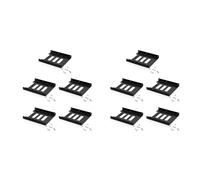 Gvvsjgdbis Lot de 10 supports de disque dur 2,5 à 3,5 pouces - Support multifonction pour disque dur SSD
