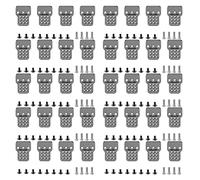 Gvvsjgdbis Lot de 10 supports réglables en métal pour siège de voiture C14 C24 C34 C44 B14 B16 B24 B36 1/16 RC