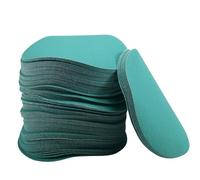 Gvvsjgdbis Lot de 100 disques de ponçage en polyester 120 grains 125 mm pour bois, métal, polissage de voiture