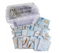 Gvvsjgdbis Lot de 100 enveloppes Challenge et 100 enveloppes de haute qualité pour défi d'économie de 100 jours