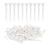 Gvvsjgdbis Lot de 100 systèmes de frappe professionnels en plastique de 83 mm pour maximiser les performances de frappe des golfeurs. Pièces de rechange pour golf