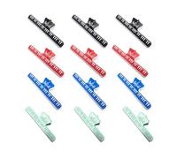 Gvvsjgdbis Lot de 12 clips universels pour partitions de piano - Quatre couleurs - Accessoires pour instruments de musique