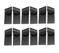 Gvvsjgdbis Lot de 12 couvercles en plastique pour casserole, poêle, couvercle de casserole, couvercle de casserole, support pour le rangement des casseroles, couvercles, vaisselles, organisateur