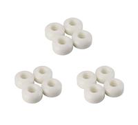 Gvvsjgdbis Lot de 12 roues de skateboard résistantes en polyuréthane 52 mm x 32 mm pour skateboard, planche à roulettes, roues de skate