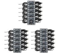 Gvvsjgdbis Lot de 15 modules d'appareil photo 100 degrés 1 MP OV9732 1280 x 720 USB gratuit mise au point manuelle, avec câble de 2 mètres pour Winxp/7/8/10