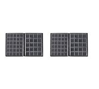 Gvvsjgdbis Lot de 2 albums de rangement pour pièces de monnaie 250 pochettes