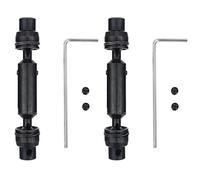 Gvvsjgdbis Lot de 2 arbres d'entraînement CVD métalliques pour D12 C24 C34 B14 B24 B16 B36 MN D90 MN99S RC